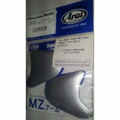 Brand new 🎁 Supports Arai Side Pods Samz Sup. Ad. Frost Silver 🔥