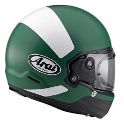 Alternative view of Brand new 🥰 Fiber Arai Concept X Backer Helmet Green ✔️