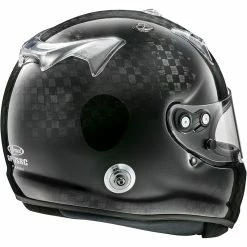 Alternative view of Cheapest 🎉 Fiber Arai Gp-7 Src Carbon Car Helmet Black 🤩