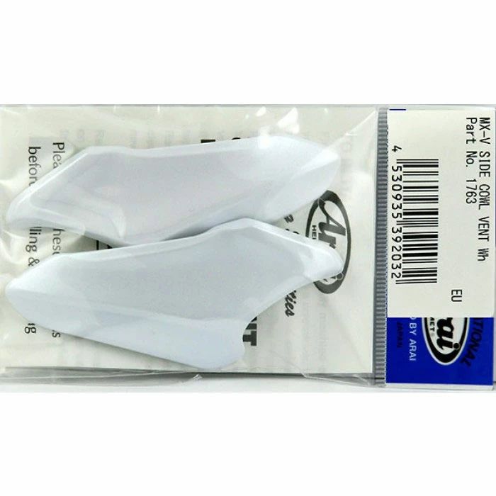 Cheap ๐ Ventilation Arai Side Air Intake Vent For Mx-v White ๐ 3 Cheap ๐ Ventilation Arai Side Air Intake Vent For Mx-v White ๐