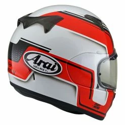 Alternative view of Budget 🎉 Fiber Arai Profile-v Bend White Red 🤩