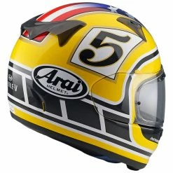 Alternative view of New 🎉 Fiber Arai Profile V Edwards Legend Helmet Yellow ⌛