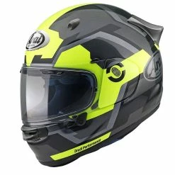Outlet ๐งจ Fiber Arai Quantic Face Helmet Yellow Fluo ๐