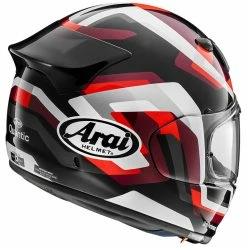 Alternative view of Promo ✔️ Fiber Arai Quantic Snake Helmet Red 👏