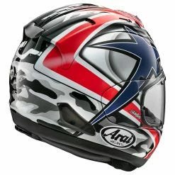Alternative view of Budget 👏 Fiber Arai Rx-7v Evo Hayden Laguna Seca Helmet 🌟