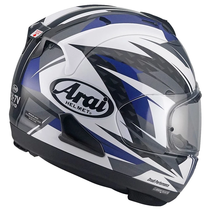 Wholesale ๐ Fiber Arai Rx-7v Evo Rush Helmet Blue โ๏ธ 4 Wholesale ๐ Fiber Arai Rx-7v Evo Rush Helmet Blue โ๏ธ - Image 2