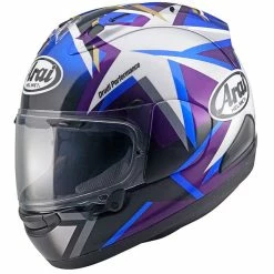 Budget 🌟 Fiber Arai Rx-7v Evo Maverick Star Helmet 😀