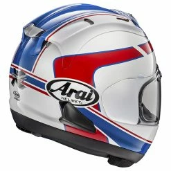 Alternative view of New 🔔 Fiber Arai Rx-7v Evo Schwantz Pepsi Helmet 👏