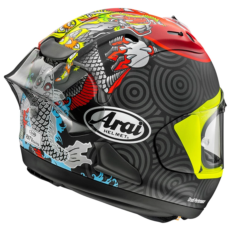 Promo π Fiber Arai Rx-7 V Racing Tatsuki Helmet π₯ 4 Promo π Fiber Arai Rx-7 V Racing Tatsuki Helmet π₯ - Image 2
