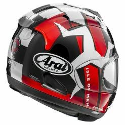 Alternative view of Cheapest 🌟 Fiber Arai Rx-7v Evo Tt Isle Of Man 2022 Helmet 🌟