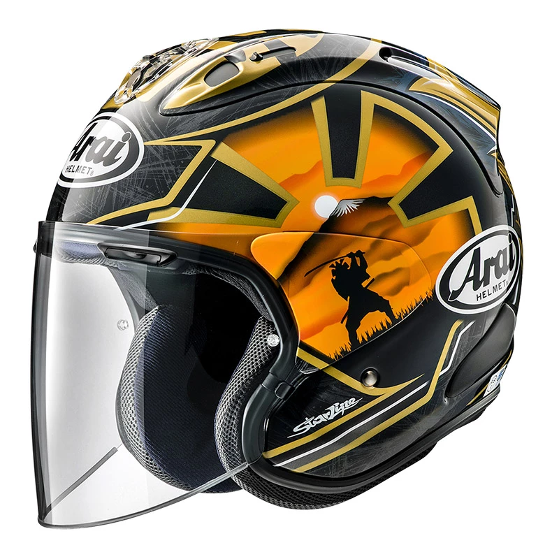 Cheap ⭐ Fiber Arai Sz-r Vas Pedrosa Gold Spirit Helmet 😍 3 Cheap ⭐ Fiber Arai Sz-r Vas Pedrosa Gold Spirit Helmet 😍