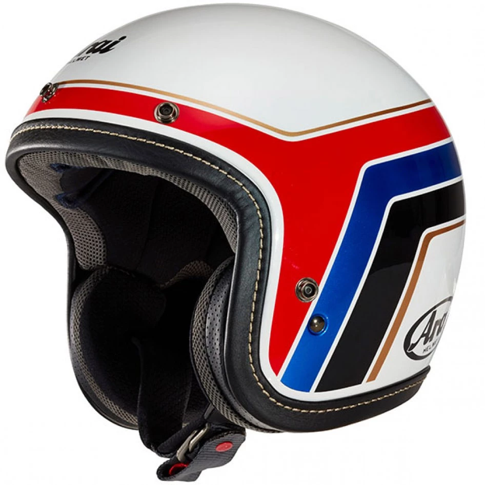 Best deal 𧨠Custom Arai Urban V Blitz Helmet White 𧨠3 Best deal 𧨠Custom Arai Urban V Blitz Helmet White π§¨
